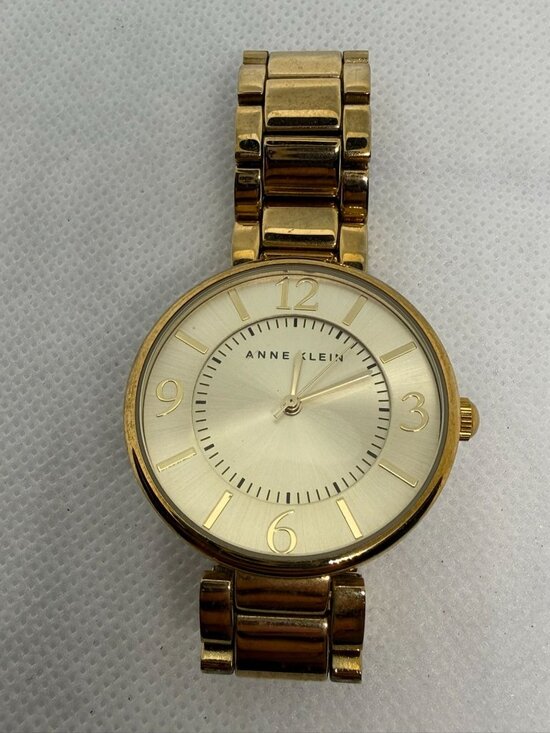 Anne Klein Accessories - Anne Klein Women's Gold Tone Dial Gold Tone Bracelet Watch AK/2274CHGB
